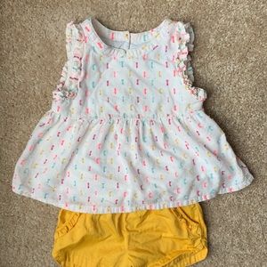Genuine Kids OshKosh Girls' Sprinkles Top & Shorts